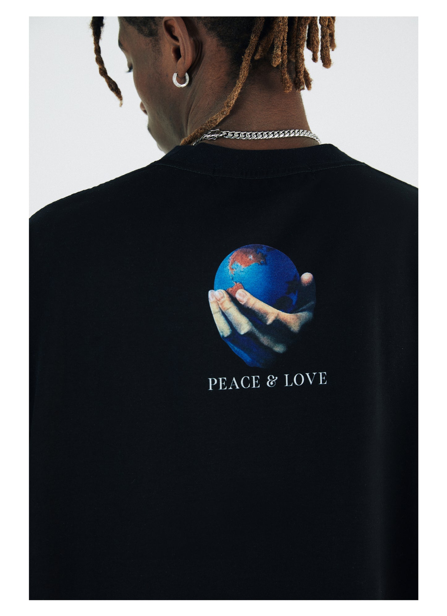 Summer New Earth Short-sleeved T-shirt Trend Loose hip-hop Street Men And Women