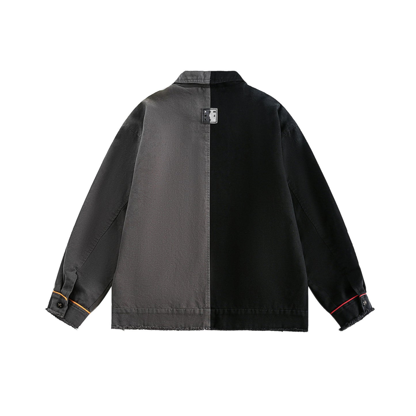 Multi-Element Graffiti Stitching Jacket Men's Spring Loose Touch
