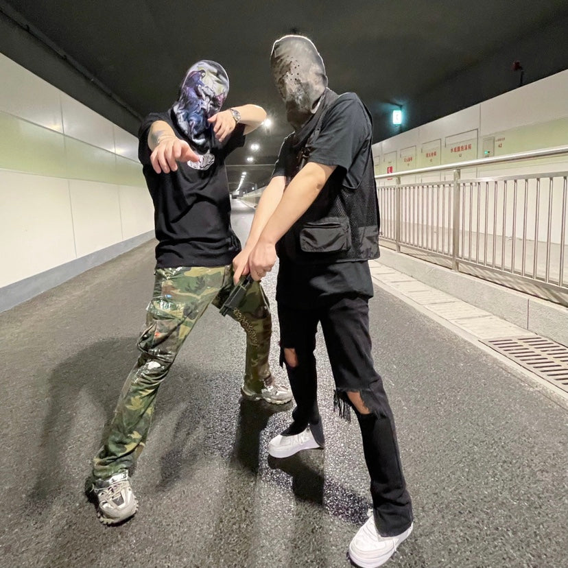 Face Mask Headgear Hip Hop Rap European And American Streets