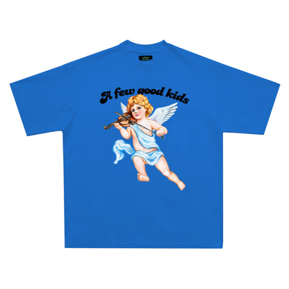 Multicolor Printing Musical Instrument Angel New Trend T-shirt Men