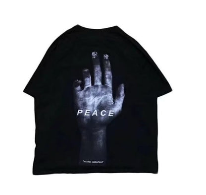 PEACE HAND Half Sleeve T-SHIRT