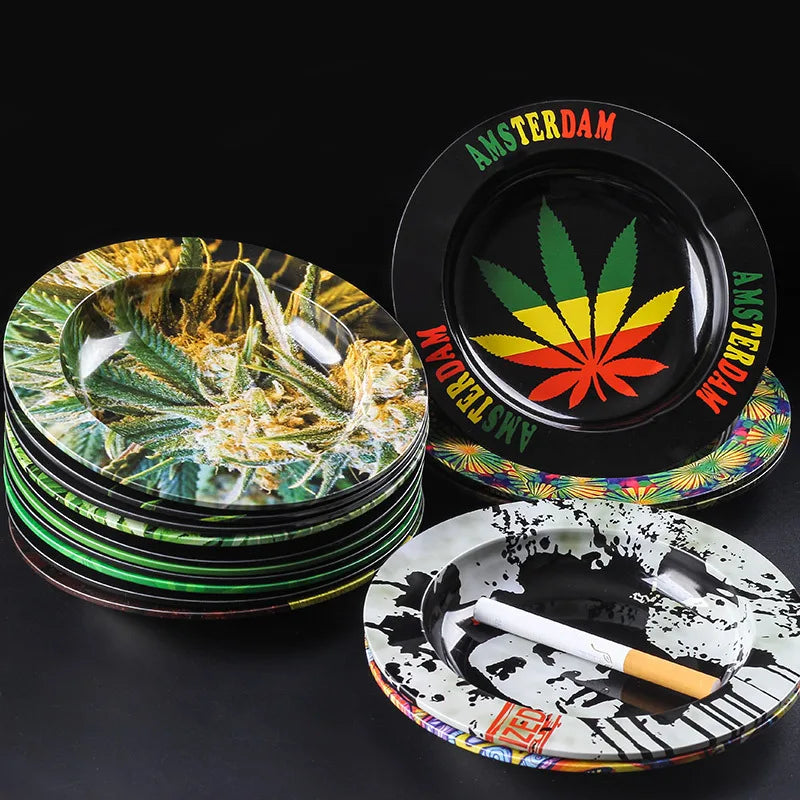 Ashtray For Home Ashtray Office Party Bar Decoration Car Ash Tray Holder Cigarette Weed Smoking Accessories Gift For Boyfriend