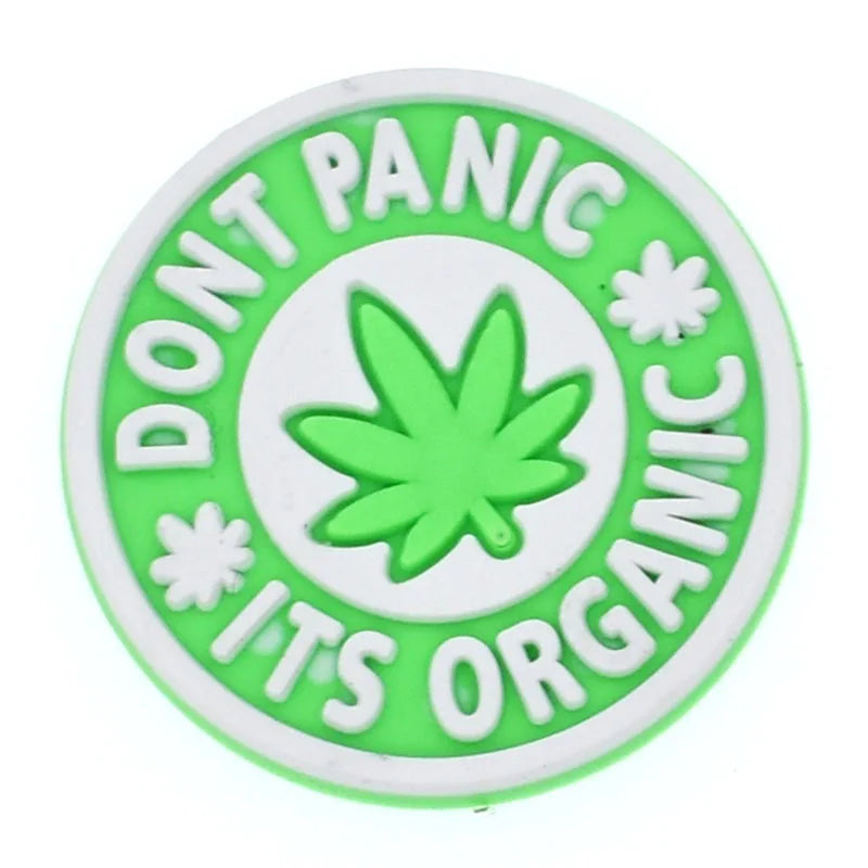 1Pcs Weed Shoe Charms Accessories Fits for Crocs Boys Girls Kids Women Teens Christmas Gifts Birthday Party Favors Pins