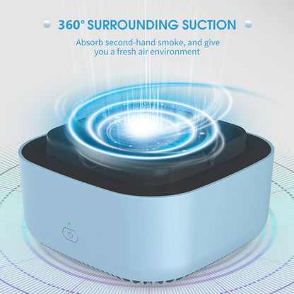Smokeless Ashtray Negative Ion Air Purifier Smoke Grabber Air Freshener Ash Tray Purifiers for Cigarette Smoker Home Office Car